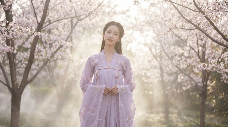 榴莲视频古风视频：汉服写真拍摄幕后花絮